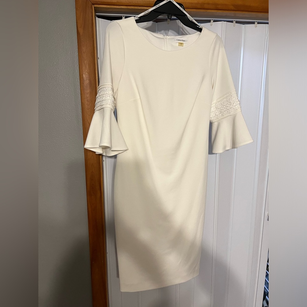 Calvin Klein white dress